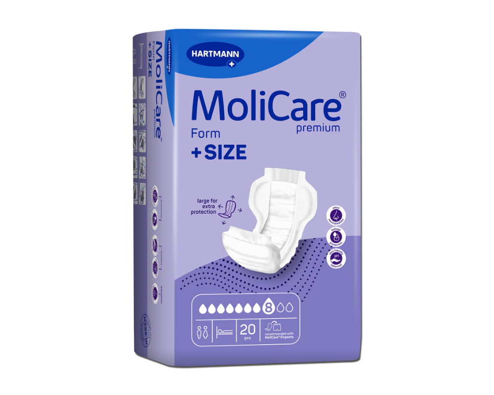 MoliCare Premium Form +SIZE 8 Tropfen