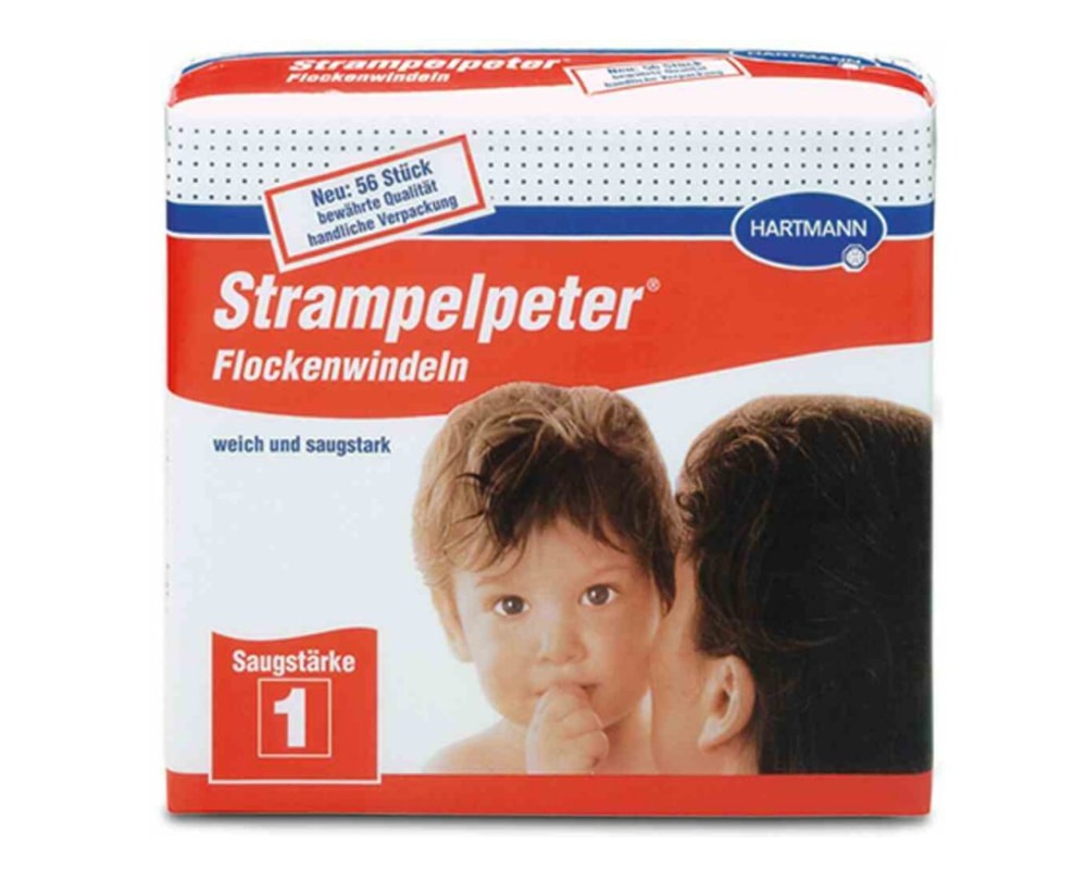 Strampelpeter Flockenwindeln Saugstärke 1